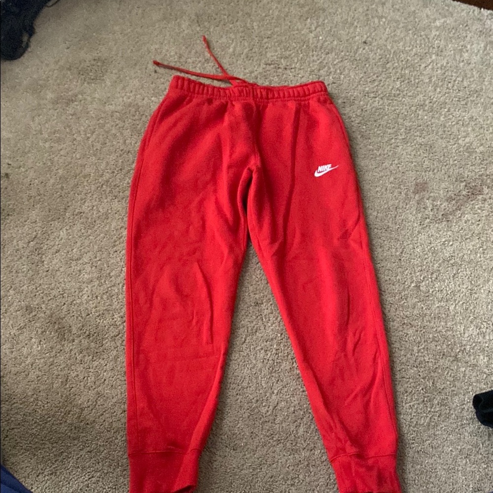 Nike Red Sweatpants Joggers